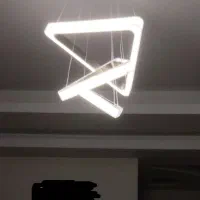 لوستر مدل مثلث|لوستر و چراغ آویز|کرج, گوهردشت|دیوار