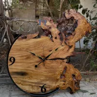 تولیدوفروش انواع ساعت های چوبی|ساعت دیواری و تزئینی|کرج, نوروزآباد|دیوار