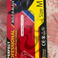 دستکش یکبار مصرف مشکی بدون لاتکس