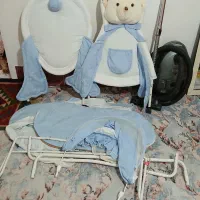 گهواره نو کالسکهای تر تمیز|تخت و سرویس خواب|کوهدشت, |دیوار