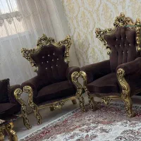 مبل سلطنتی|مبلمان خانگی و میز عسلی|قم, شاه سید علی|دیوار