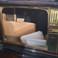 کمد تلویزیون قدیمی|میز تلویزیون|فولادشهر, A6|دیوار