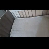 تخت کودک قابلیت گهواره ای همراه با تشک|تخت و سرویس خواب|کهریزک, |دیوار