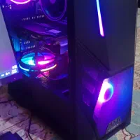 کیس گیمینگ و مانیتور،گرافیک RTX 2060،فول بازی جدید
