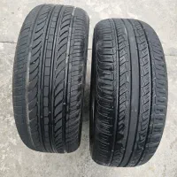 یه جفت لاستیک ۲۰۵/۵۵/۱۶ در حد نو