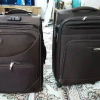 دو عدد چمدان متوسط+ کیف اداری+ کیف سامسونیت|کیف، کفش، کمربند|تهران, استاد معین|دیوار