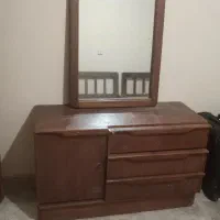 تخت ۲ نفر با میز توالت تخت یک نفره وغیره
