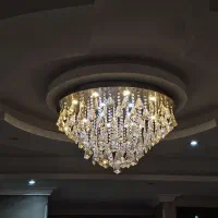 ۲ عدد لوستر یک عدد دایره و یک عدد مستطیل