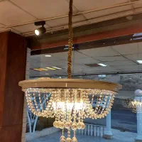 لوسترکریستالی هم بصورت جفت هم تک|لوستر و چراغ آویز|پردیس, شهرک صنعتی کمرد|دیوار