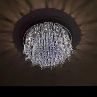لوستر سقفی کیریستالی ریموت دار