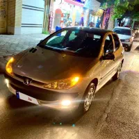 پژو 206 نقره ای مدل 1388