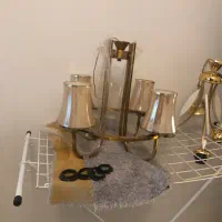 لوستر و عسلی|لوستر و چراغ آویز|کیش, |دیوار