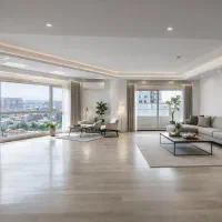 دو خواب  لاکچری با ویو ابدی رودخانه و دریا