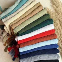 شال برشکا دور دوخت منگوله دار