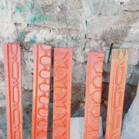 لبریزی قرنیز طرح دار وساده همراه با بندکشی