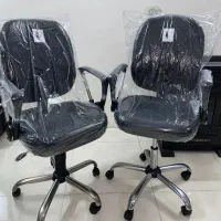 تک جک دار صندلی مدیریتی استیلی چرخ دار