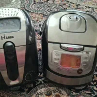 پلو پز سه کاره آرام پز بخار پز به همراه یک سرخ کن