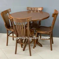 سینوریا کَلِستو میز ناهار خوری کم‌جا گرد اقتصادی|میز و صندلی غذاخوری|تهران, شیراز|دیوار