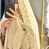 جواهر دوزی لباس مجلسی و چادر عروس|لباس|کرمان, |دیوار