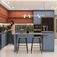 طراحی کابینت سه بعدی