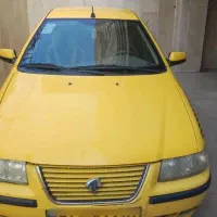 تاکسی سمند۹۵  با خط شهریار بدون رنگ