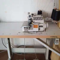 چرخ راسته دوز و سر دوز 5 نخ تیپیکال|چرخ خیاطی و ریسندگی|مشهد, آزادشهر|دیوار