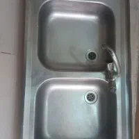 کابینت ابچکان سینک ظرفشویی با شیر