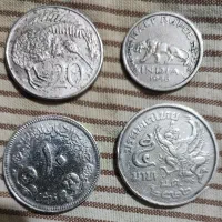 چهار سکه خارجی