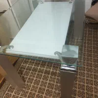 میز شیشه ای  نهارخوری  چهار نفره