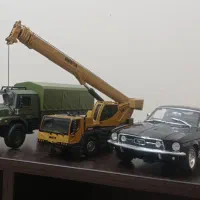 ماکت فورد موستانگ ،جرثقیل، کامیون ارتشی