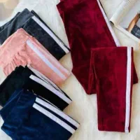 شلوار مخمل وارداتی نانو داخل ساده طرحهای مختلف