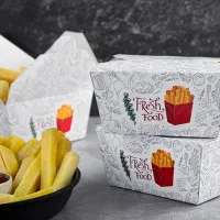 ظروف بیرون بر فست فود