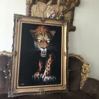 دو عدد تابلوی رنگ و روغن