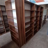 کتابخانه شلف قفسه میز تحریر