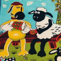 قالیچه کودک پرده کوسن