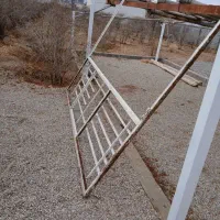درب اهنی دو لنگه  ک چهار لنگه