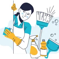 کارگرنظافتچی خانم هستم نظافت منزل راه پله پارکینگ|خدمات نظافت|رشت, حمیدیان|دیوار