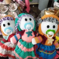 عروسک بافتنی ۱۶۰تومان