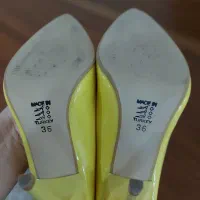 کفش ورنی زرد|کیف، کفش، کمربند|امیدیه, |دیوار