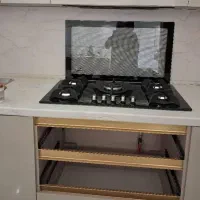 پخش شیشه پشت گاز رومیزی