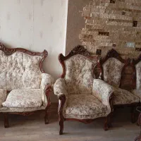 مبل نه نفره کرم رنگ|مبلمان خانگی و میز عسلی|تهران, نارمک جنوبی|دیوار