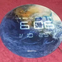 ساعت سه بعدی دیجیتال