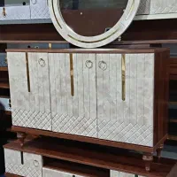 کد ۷۷۰۰ میزتلویزیون کنسول با آینه ست هم دیگه 7700|بوفه، ویترین، کنسول|قم, قلعه کامکار|دیوار