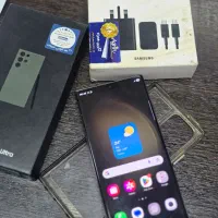 سامسونگ s23 ultra حافظه ۲۵۶ گیگ رم ۱۲ رنگ سبز|موبایل|قم, هفت تیر|دیوار