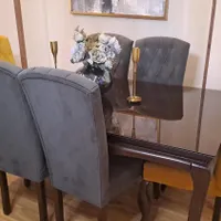 دو دست مبل ، یک دست میز ناهارخوری شش نفره|مبلمان خانگی و میز عسلی|کرج, مهرویلا|دیوار