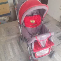 کالسکه خارجی پارچه برزنت اصلی دسته متحرک