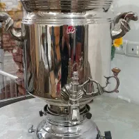 سماور  مجلسی ۲۰ لیتری خیلی قدیمی غفاری