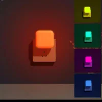 چراغ خواب هوشمند دیواری مدل NL203 RGB