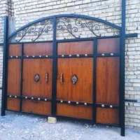 فروش انواع درب حیاط .ویلا.باغ .اماده تحویل|مصالح و تجهیزات ساختمان|لامرد, |دیوار