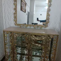 آئینه کنسول برنزسنگین وزن